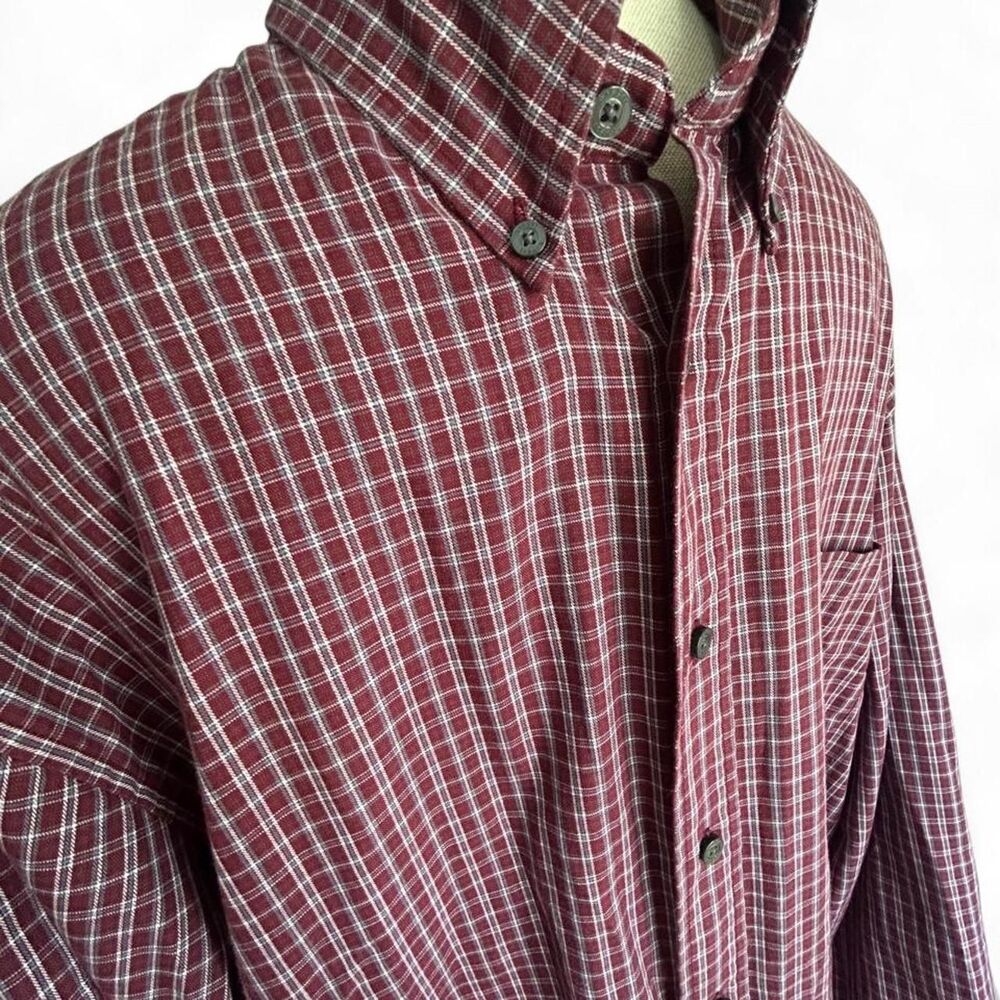 Haggar Men's Burgundy Shirt